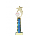 Trophies - #Baseball Shooting Star Spinner B Style Trophy